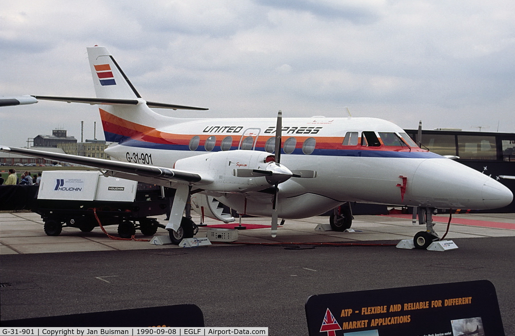 G-31-901, 1990 British Aerospace BAe-3201 Jetstream C/N 901, United Express