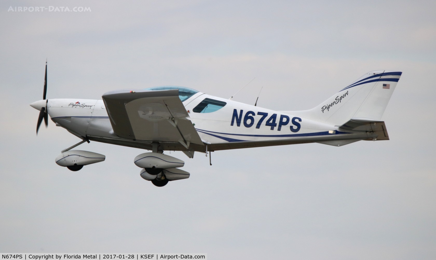 N674PS, 2010 Czech Sport Aircraft AS Piper Sport C/N P1001049, Sebring 2017