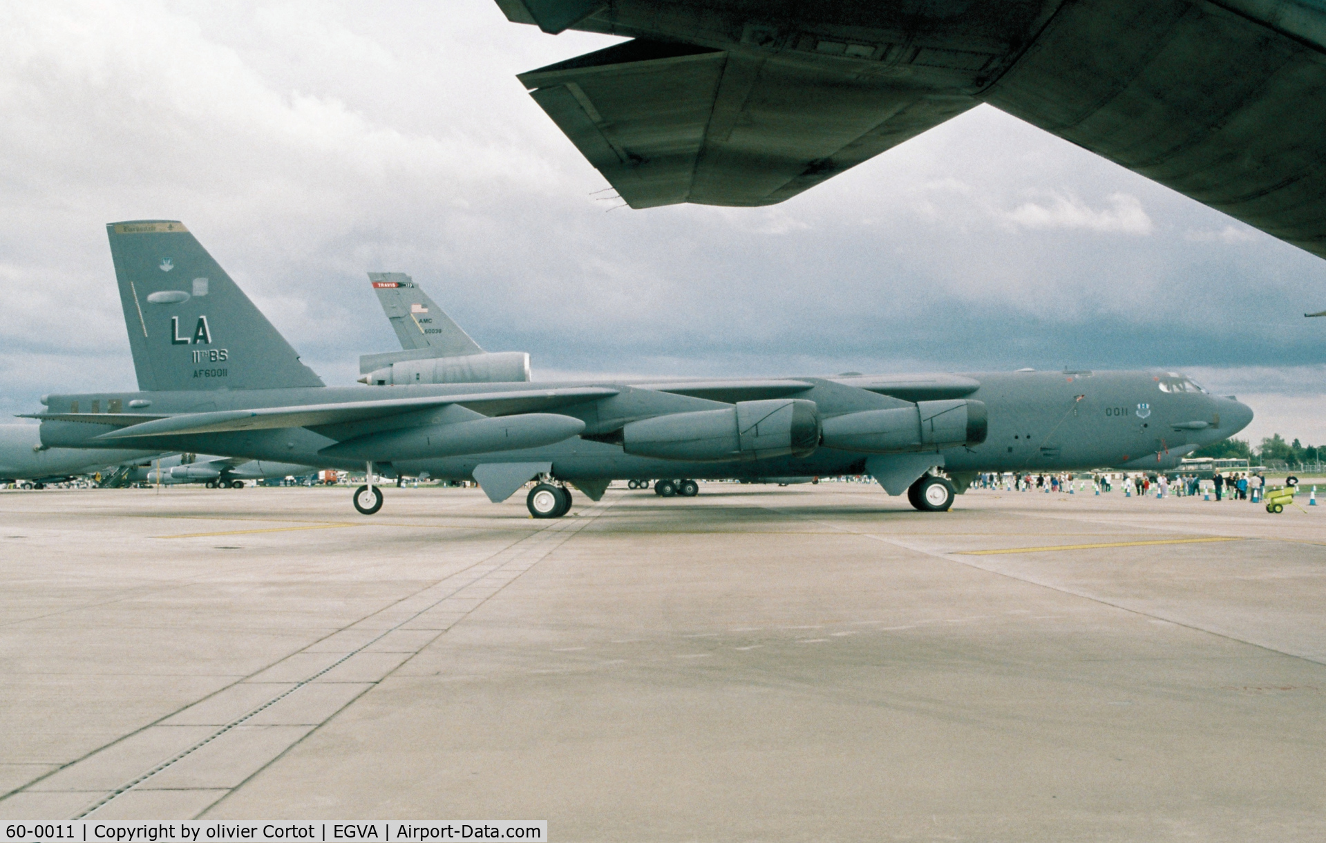 60-0011, 1960 Boeing B-52H Stratofortress C/N 464376, RIAT 2002