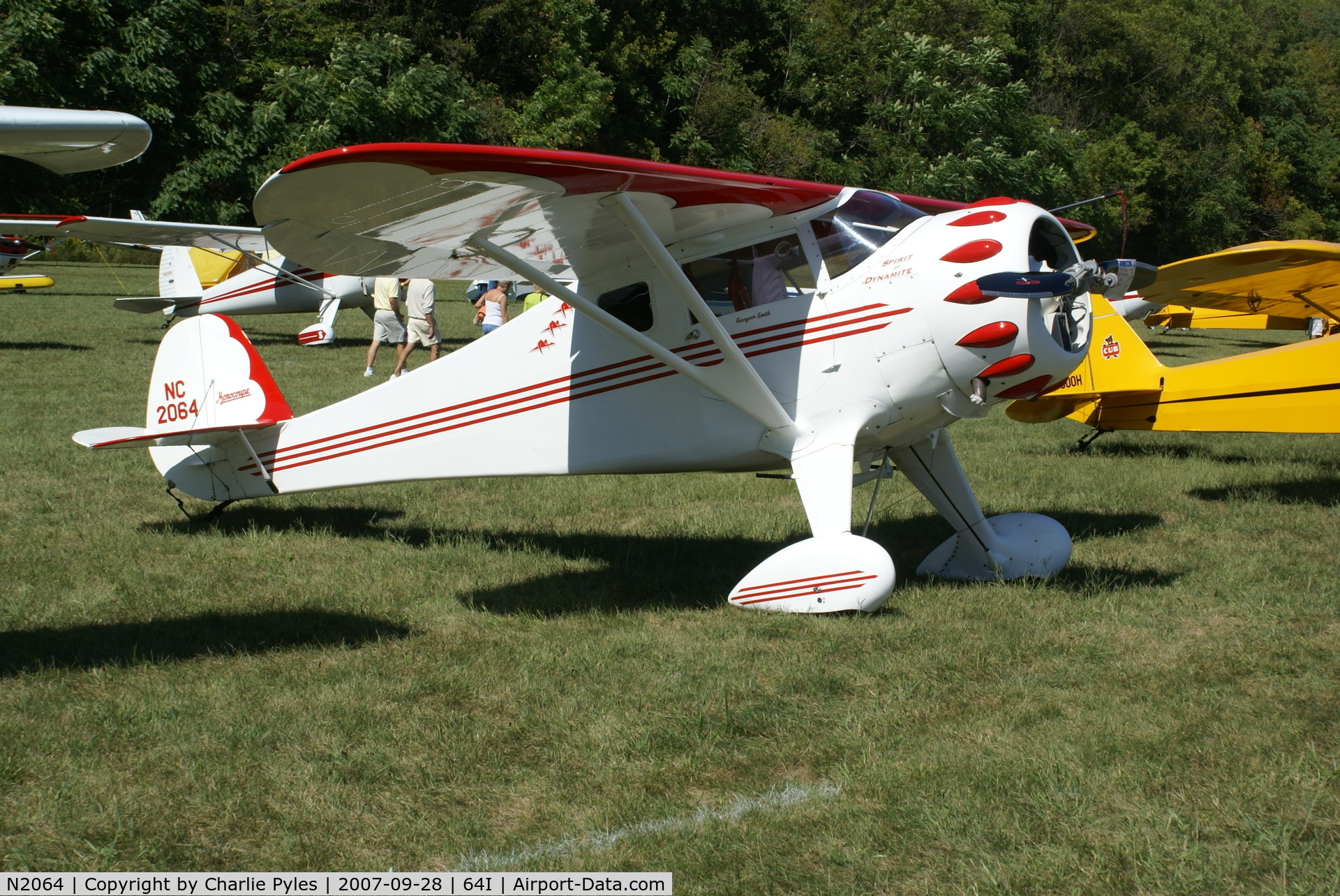 N2064, 1937 Monocoupe 110 Special C/N A748, Lee Bottom
