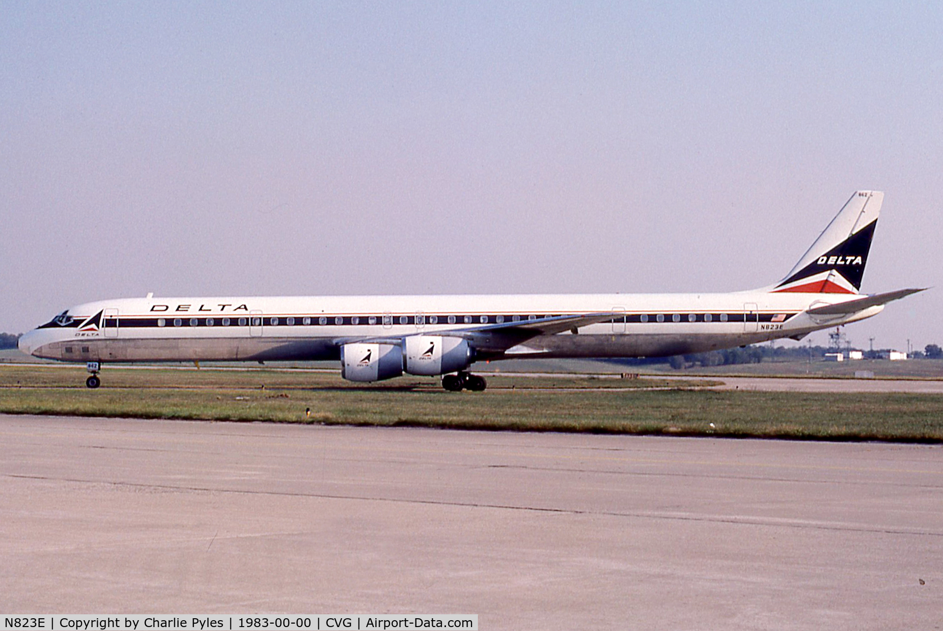 N823E, 1967 Douglas DC-8-71F C/N 45914, ex DL then UPS
