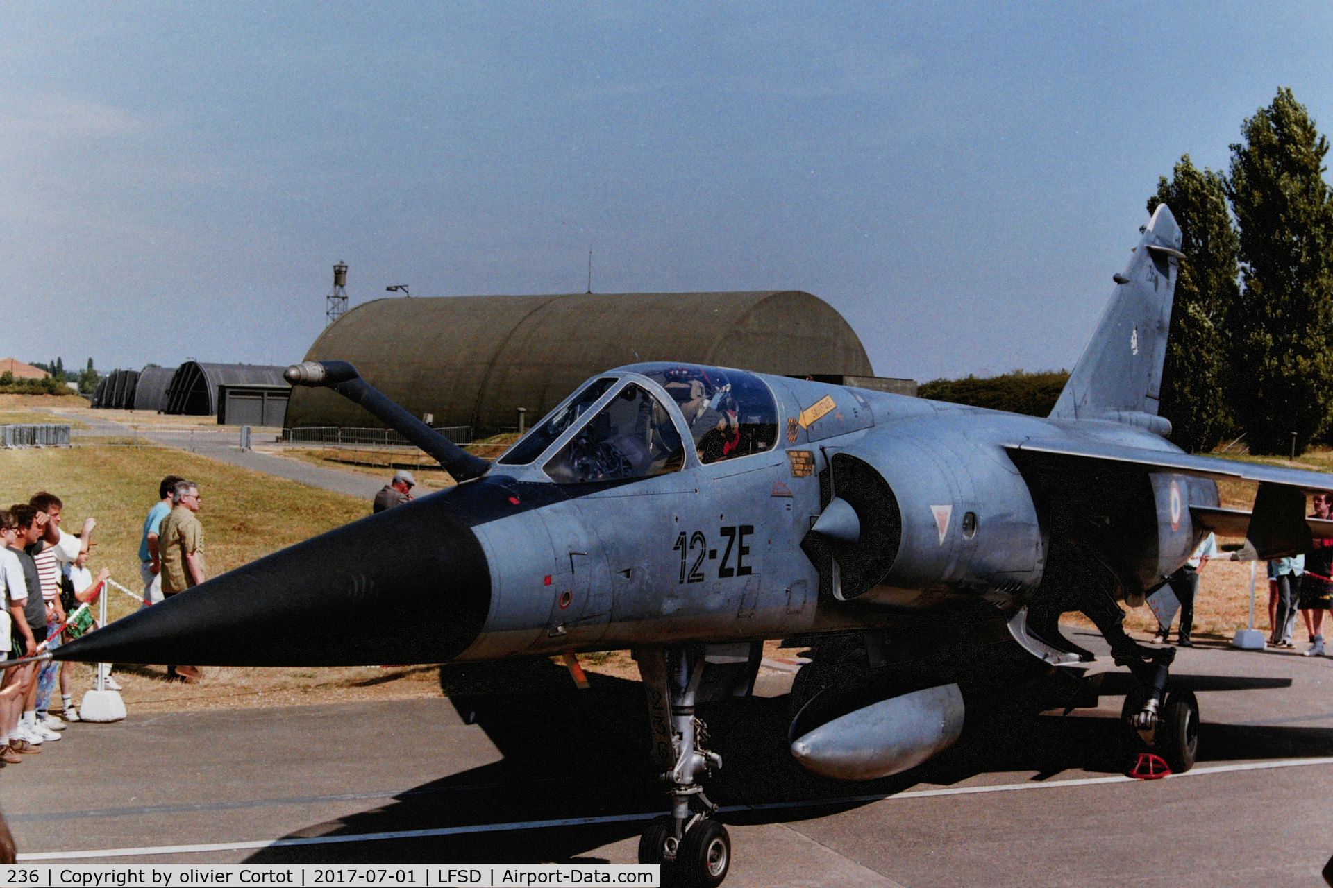 236, Dassault Mirage F.1CT C/N 236, Dijon airshow 1994