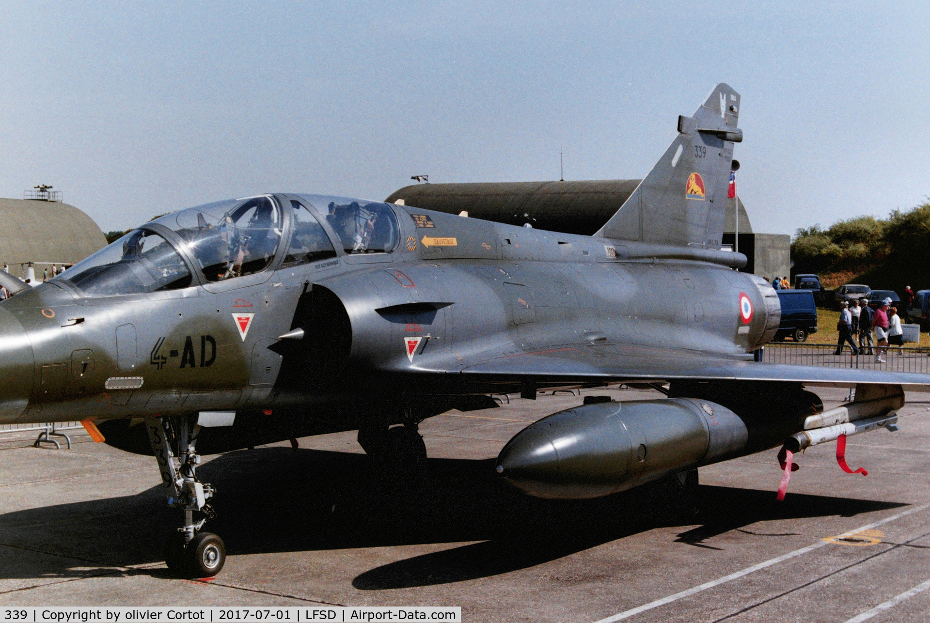 339, Dassault Mirage 2000N C/N 275, Dijon 1994