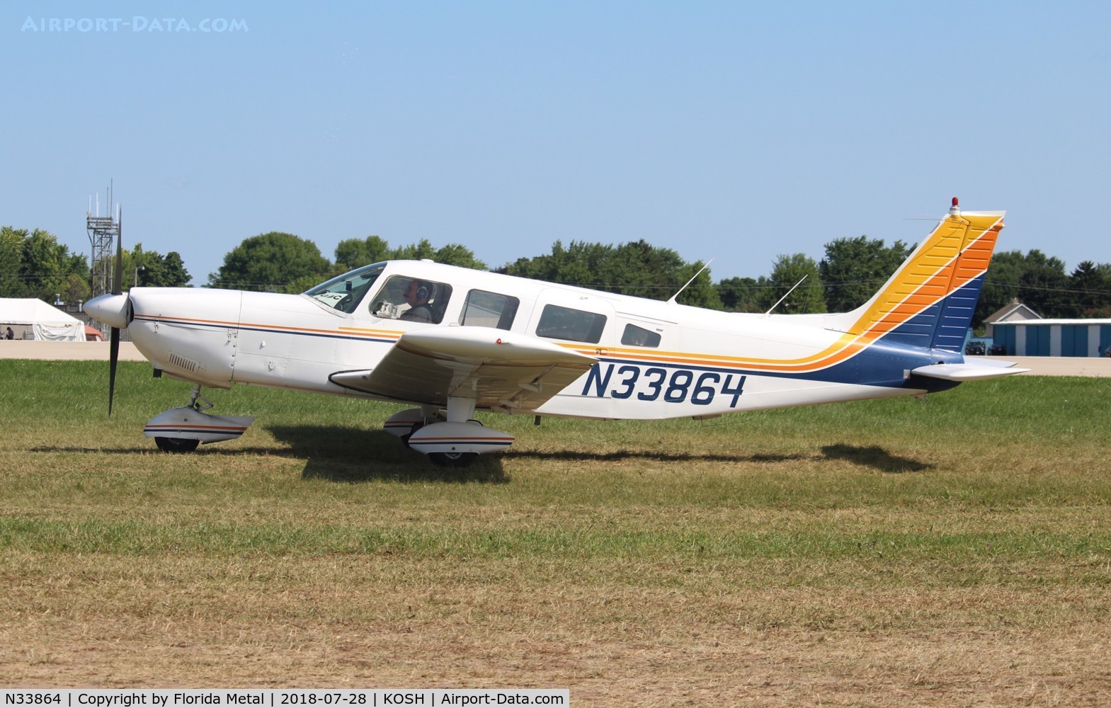 N33864, Piper PA-32-260 Cherokee Six Cherokee Six C/N 32-7500033, PA-32-260