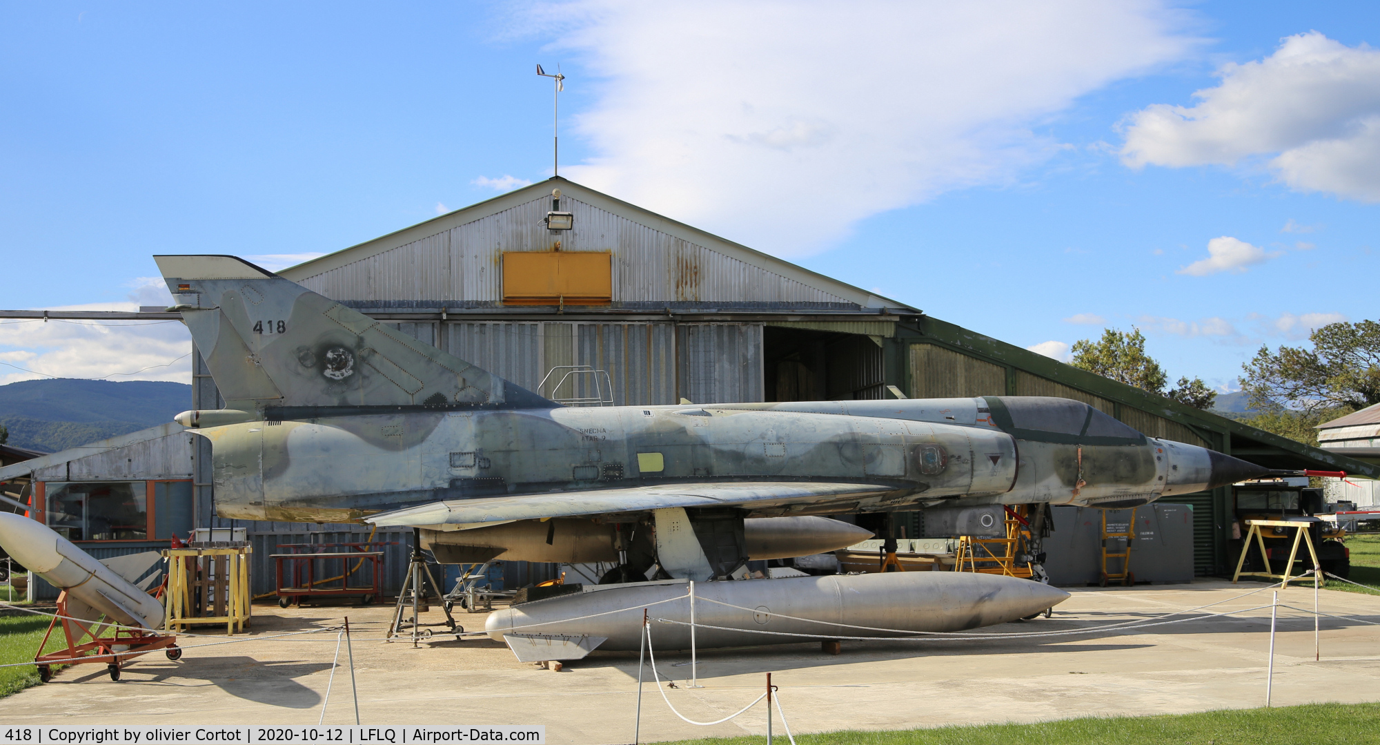 418, Dassault Mirage IIIE C/N 418, work in progress