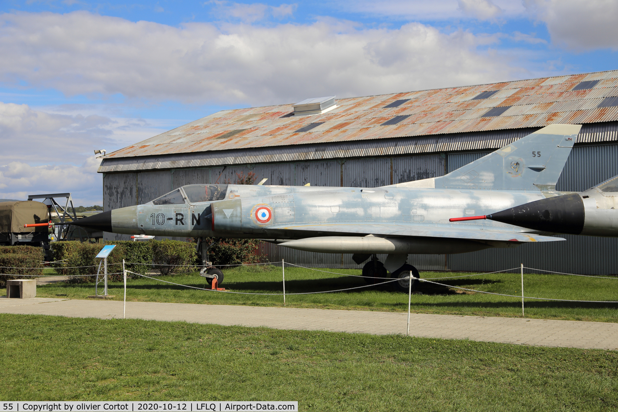 55, Dassault Mirage IIIC C/N 55, used to be air defense blue...