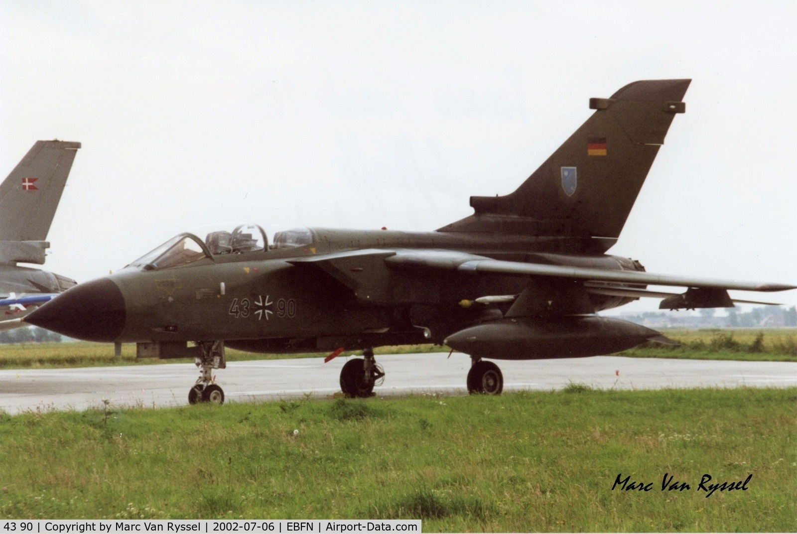 43 90, Panavia Tornado IDS(T) C/N 233/GT028/4090, At Koksijde airshow 2002.