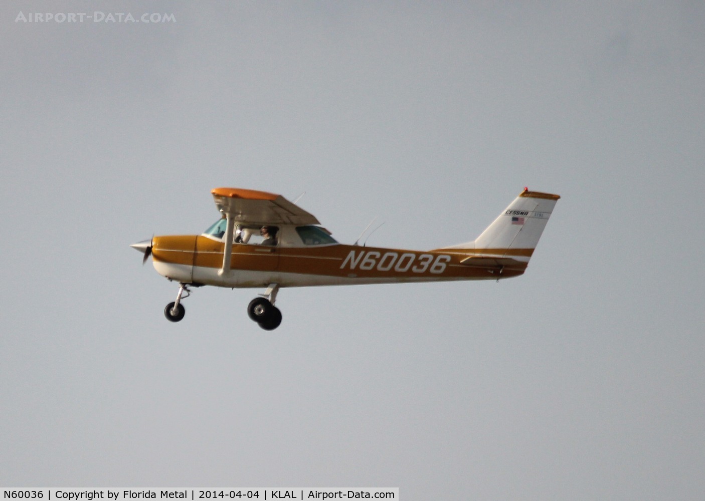 N60036, 1968 Cessna 150J C/N 15070023, Cessna 150J