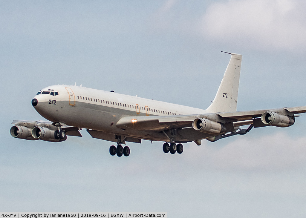 272, 1975 Boeing 707-3L6C C/N 21096, At Cobra Warrior 2019