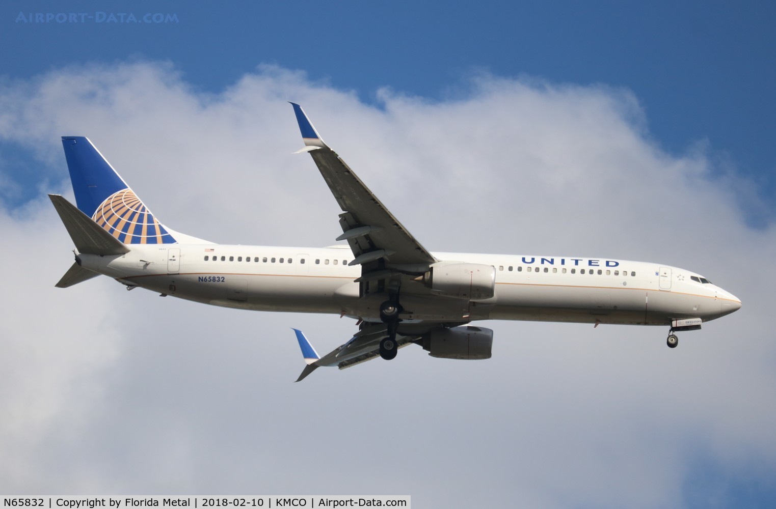 N65832, 2014 Boeing 737-924/ER C/N 44563, United 737-924