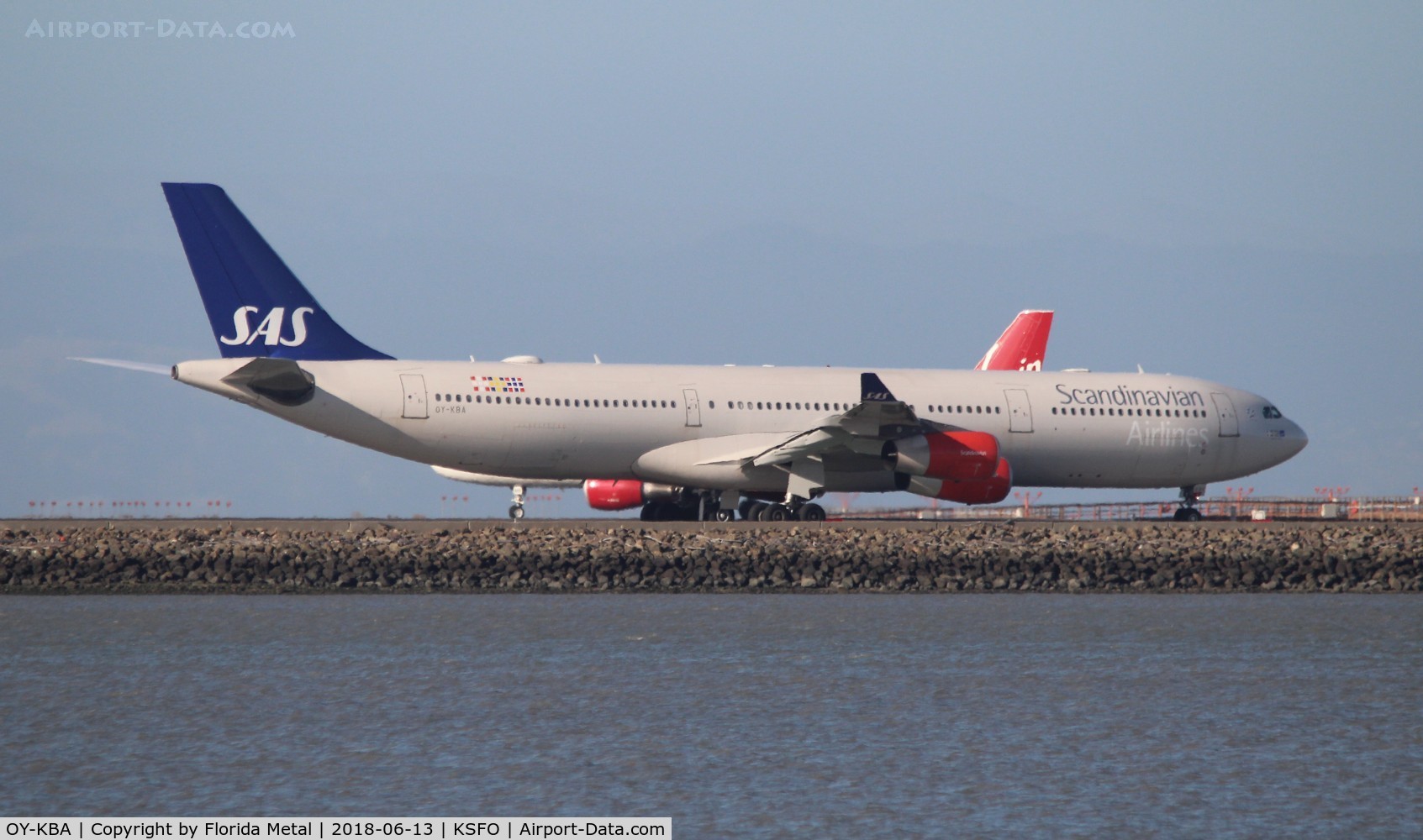 OY-KBA, 2001 Airbus A340-313X C/N 435, SAS A340-300