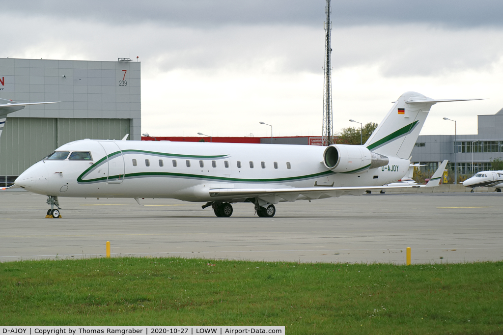 D-AJOY, 2007 Bombardier Challenger 850 (CL-600-2B19) C/N 8069, Air X Charter Bombardier Challenger 850