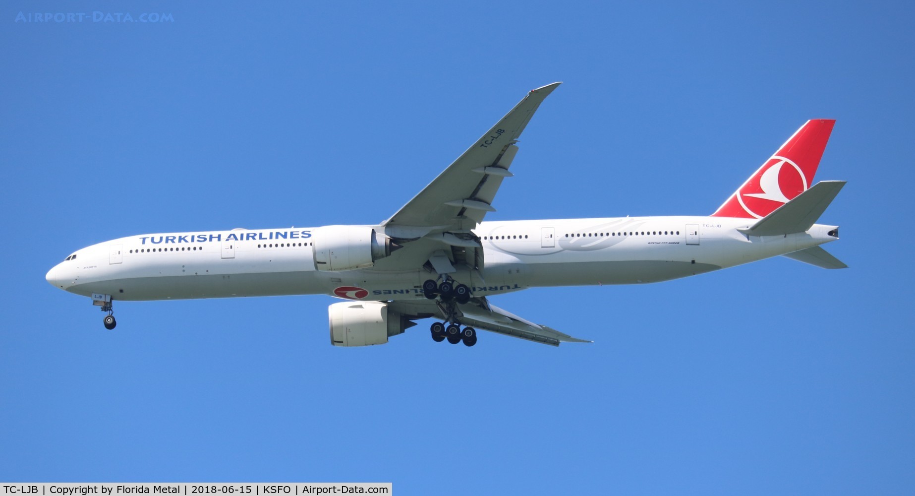 TC-LJB, 2015 Boeing 777-3F2/ER C/N 44124, Turkish 777-300