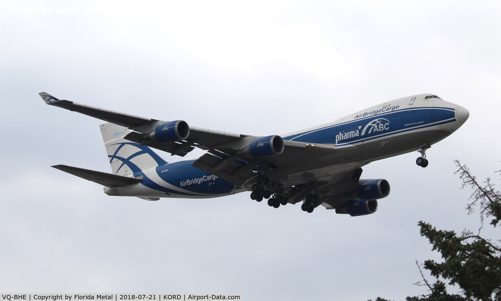 VQ-BHE, 2008 Boeing 747-4KZF (SCD) C/N 36784, ABC Cargo 747-400