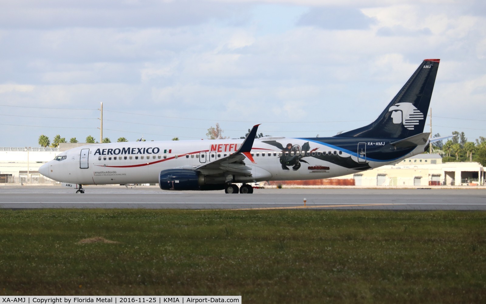 XA-AMJ, 2012 Boeing 737-852 C/N 36701, Aeromexico 737-800