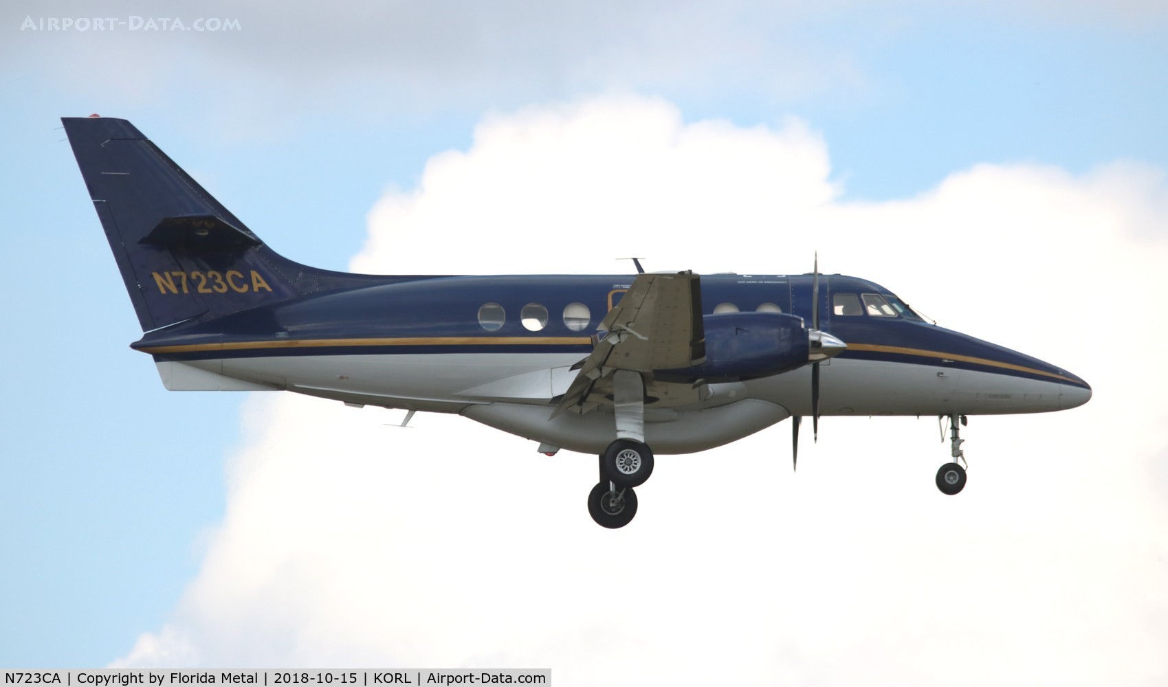 N723CA, 1986 British Aerospace BAe Jetstream 3101 C/N 723, NBAA ORL 2018