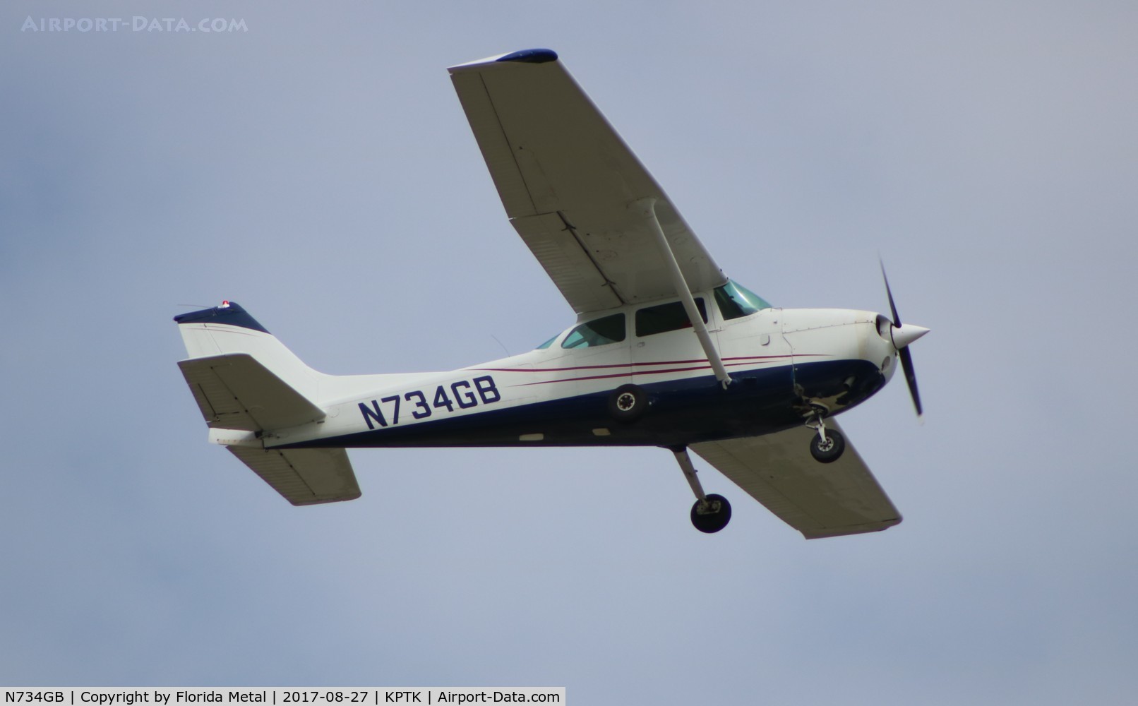 N734GB, 1977 Cessna 172N C/N 17268833, PTK 2017