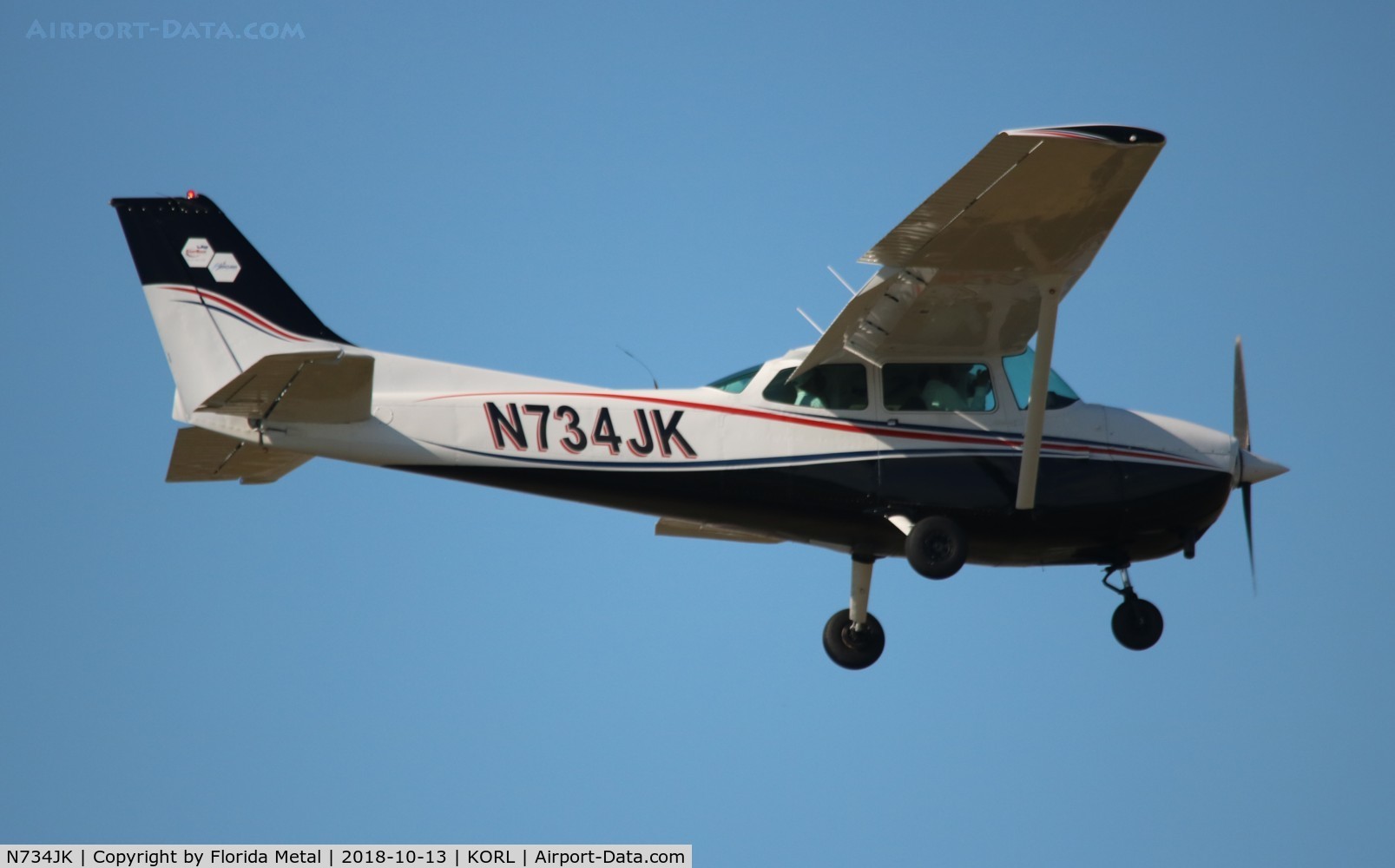 N734JK, 1977 Cessna 172N C/N 17268888, NBAA ORL 2018
