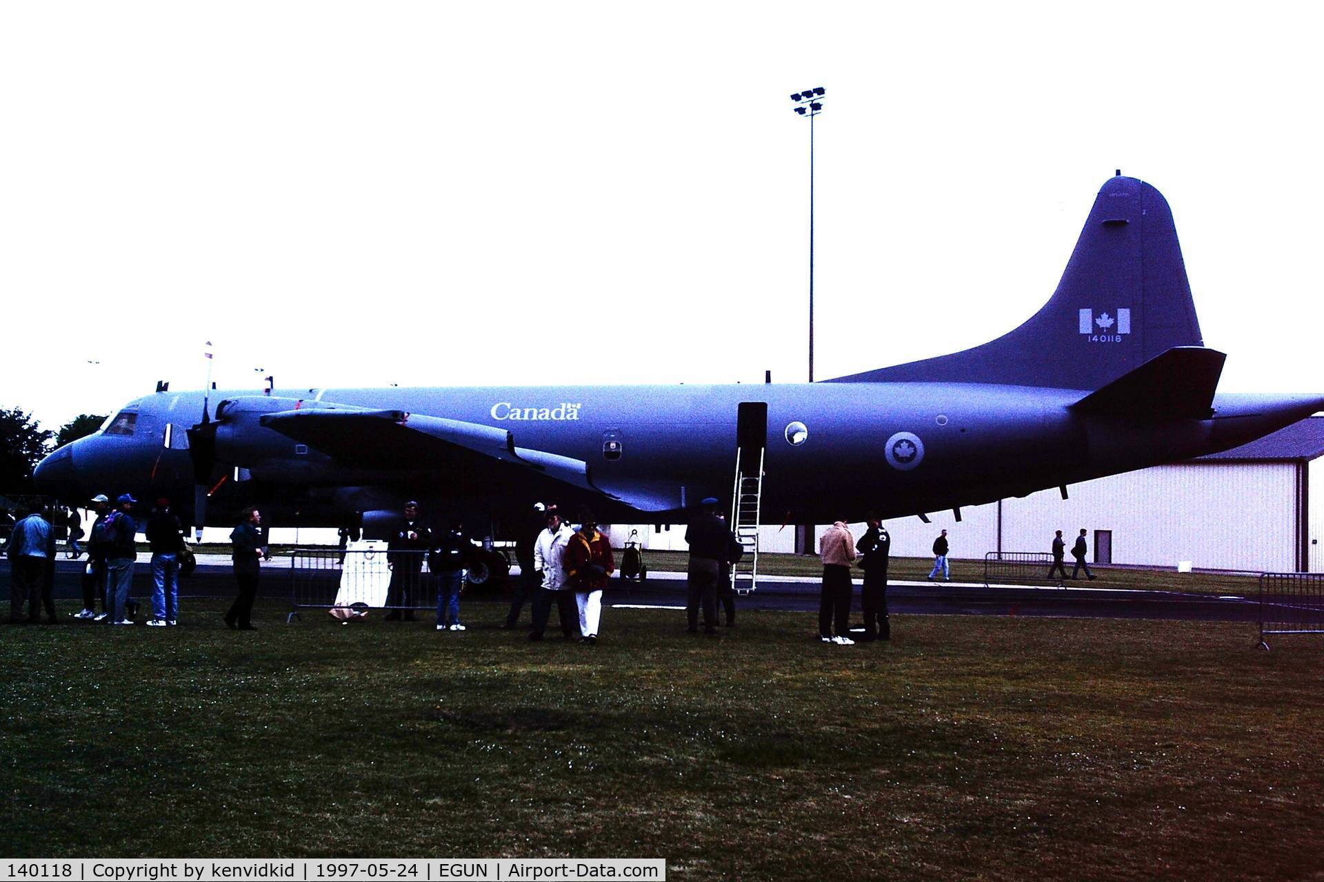140118, 1981 Lockheed CP-140 Aurora C/N 285B-5725, At the 1997 Mildenhall Air Fete.