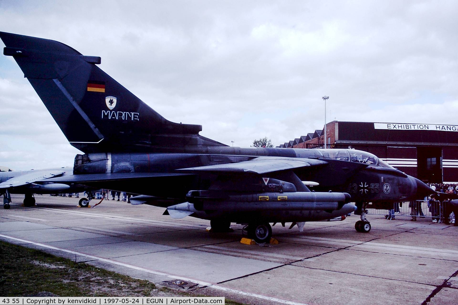 43 55, Panavia Tornado IDS C/N 146/GS028/4055, At the 1997 Mildenhall Air Fete.