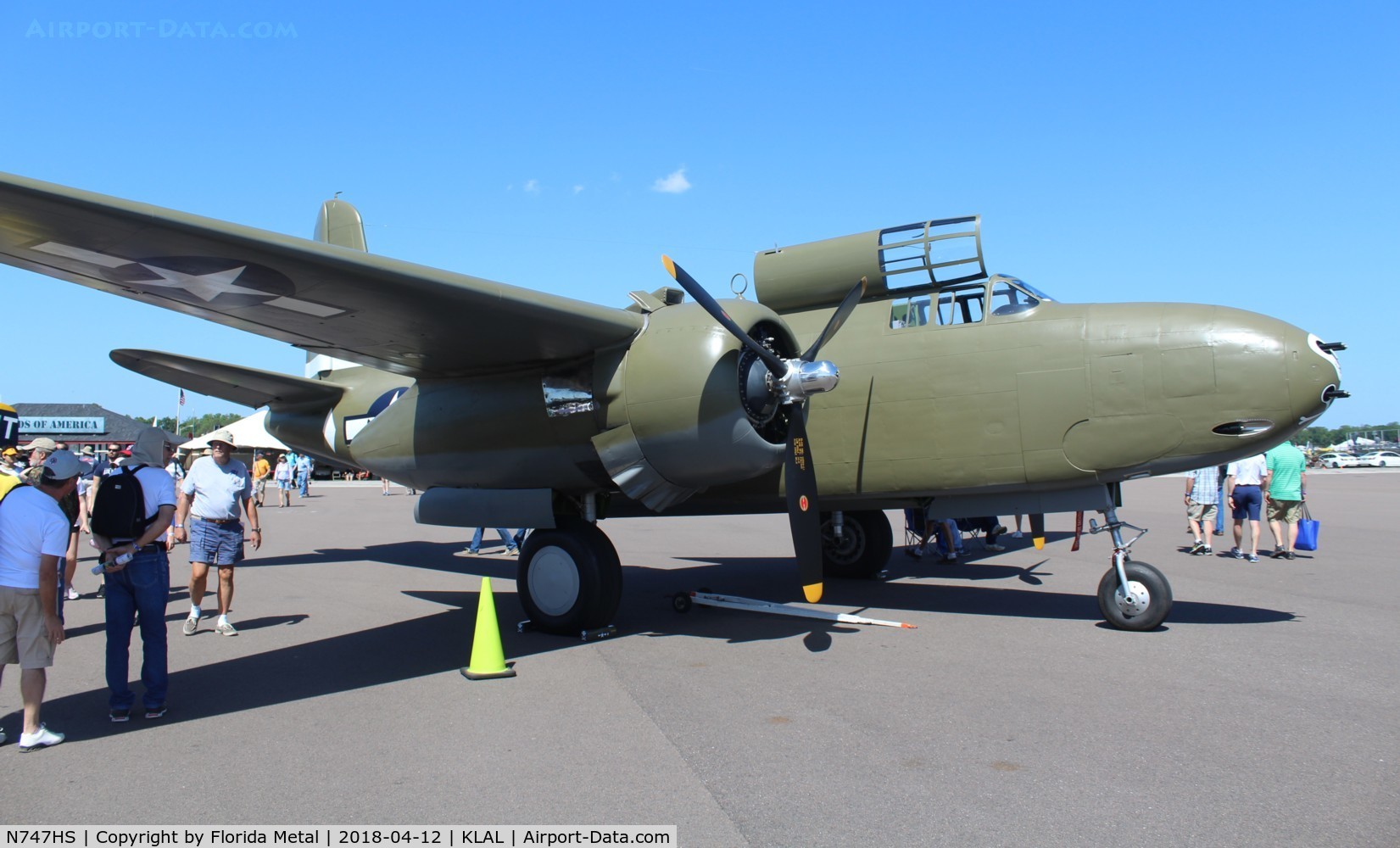 N747HS, 1943 Douglas A-20G-40-DO Havoc C/N 21356, SNF LAL 2018