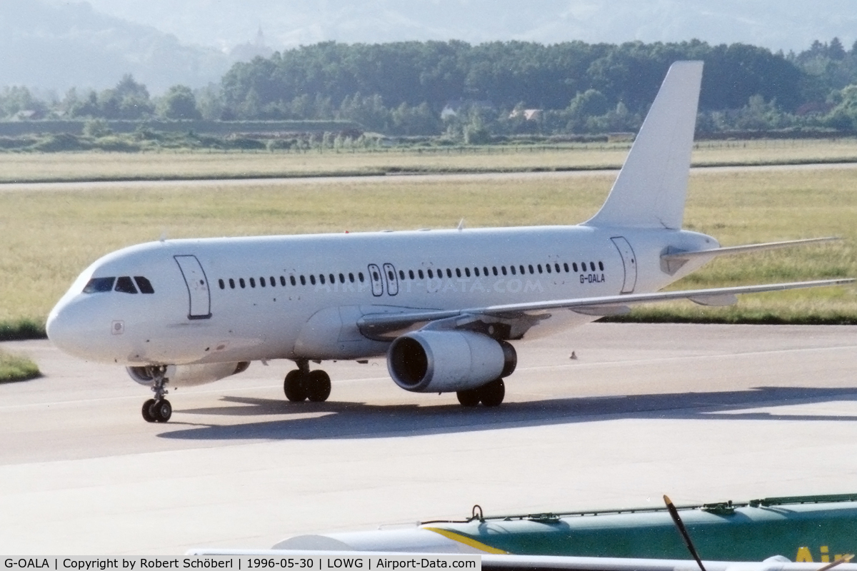 G-OALA, 1991 Airbus A320-231 C/N 247, G-OALA @ LOWG 1996