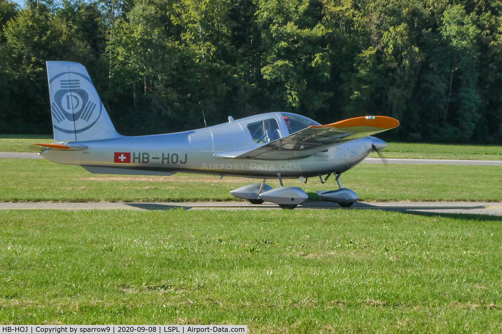 HB-HOJ, 1990 MDC Max Daetwyler MD3-160 Swiss Trainer C/N 002, At its birthplace: Langenthal-Bleienbach.