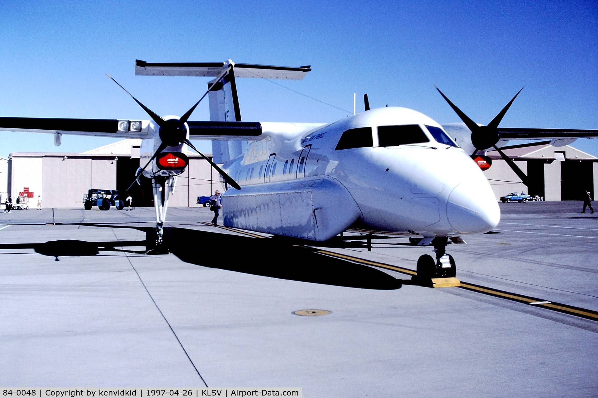84-0048, 1987 Bombardier Aerospace / Sierra Research E-9A C/N 048, At the 1997 Golden Air Tattoo, Nellis.