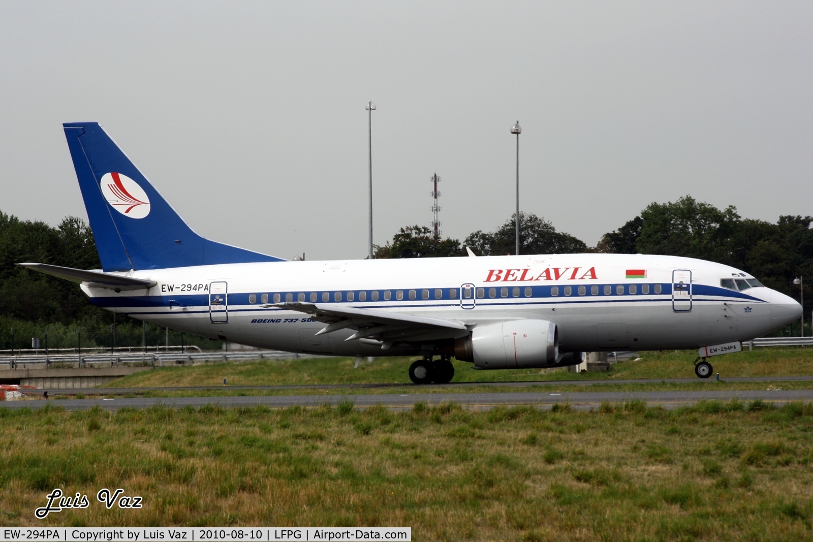 EW-294PA, 1996 Boeing 737-505 C/N 26338, Belavia