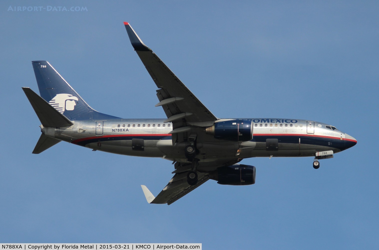 N788XA, 2004 Boeing 737-752 C/N 33788, MCO spotting 2015