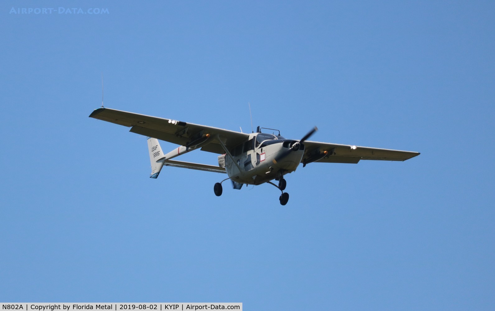 N802A, 1968 Cessna O-2A (M337B) Super Skymaster Super Skymaster C/N 337M-0174, TOM YIP 2019