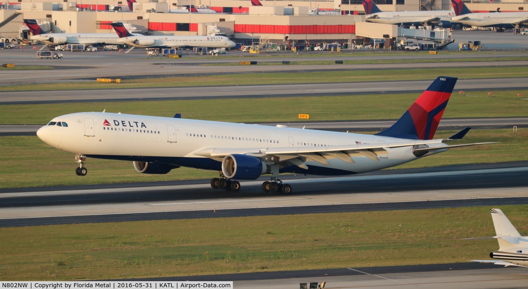 N802NW, 2003 Airbus A330-323 C/N 0533, ATL spotting 2016