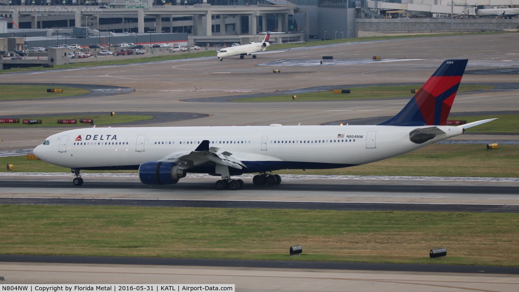 N804NW, 2003 Airbus A330-323 C/N 0549, ATL Spotting 2016