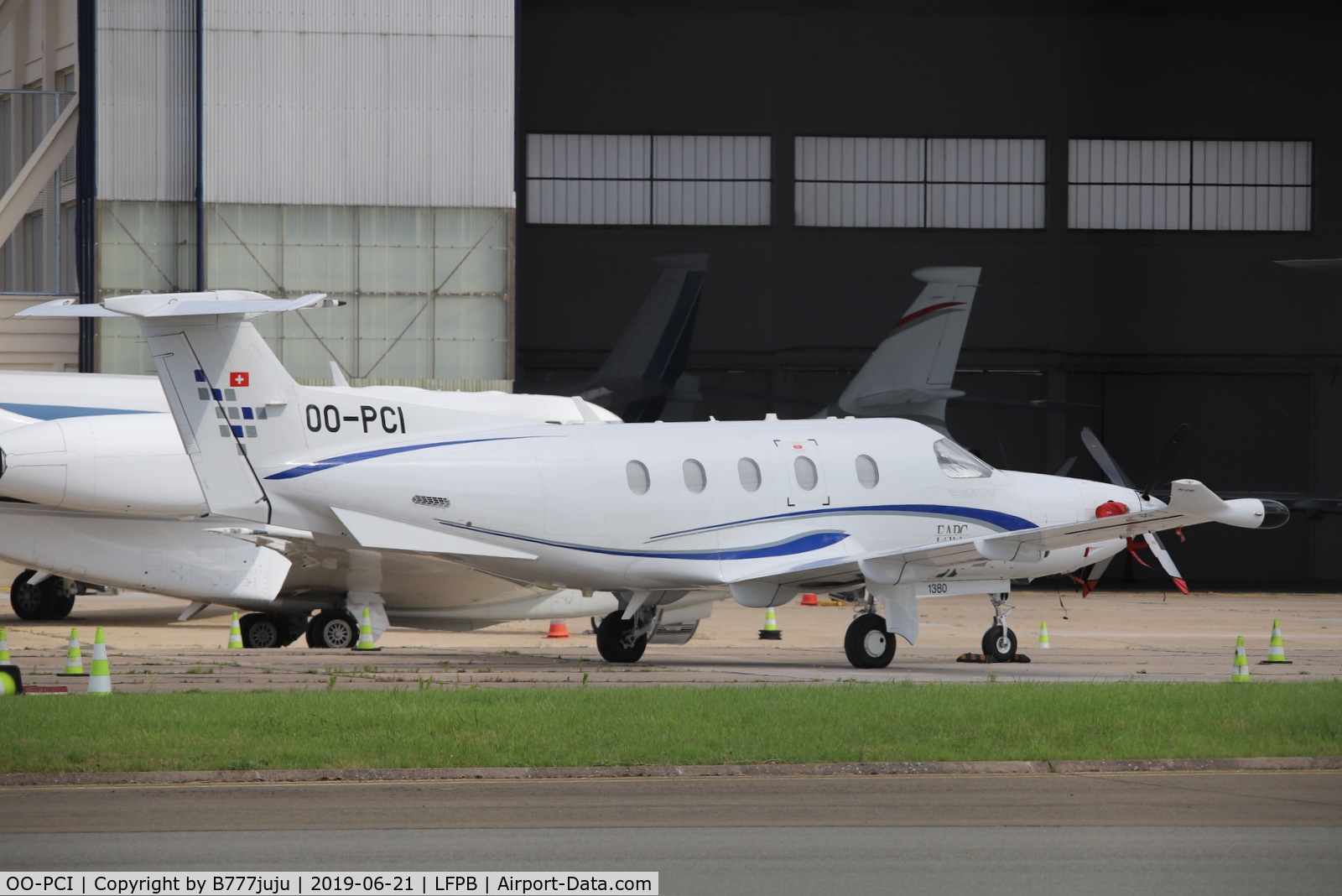 OO-PCI, 2012 Pilatus PC-12/47E C/N 1380, at Le-Bourget