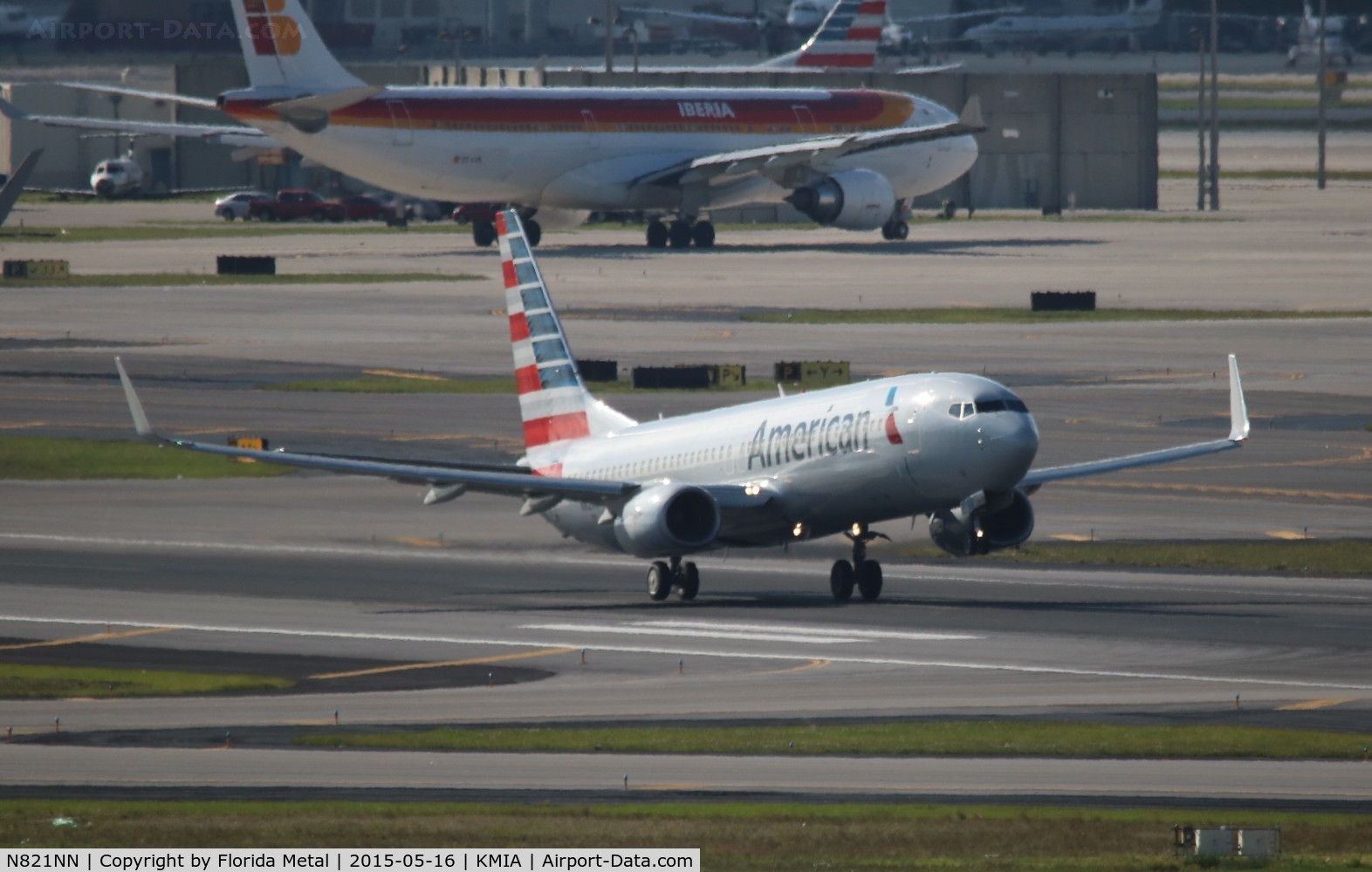 N821NN, 2009 Boeing 737-823 C/N 30912, MIA spotting 2015