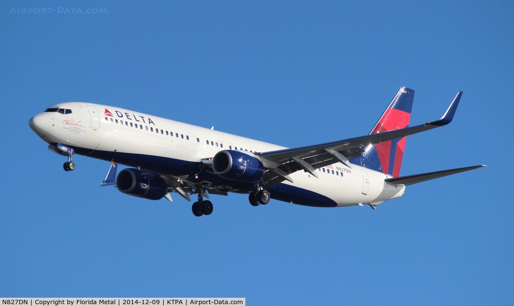 N827DN, 2014 Boeing 737-932/ER C/N 31938, TPA spotting 2014