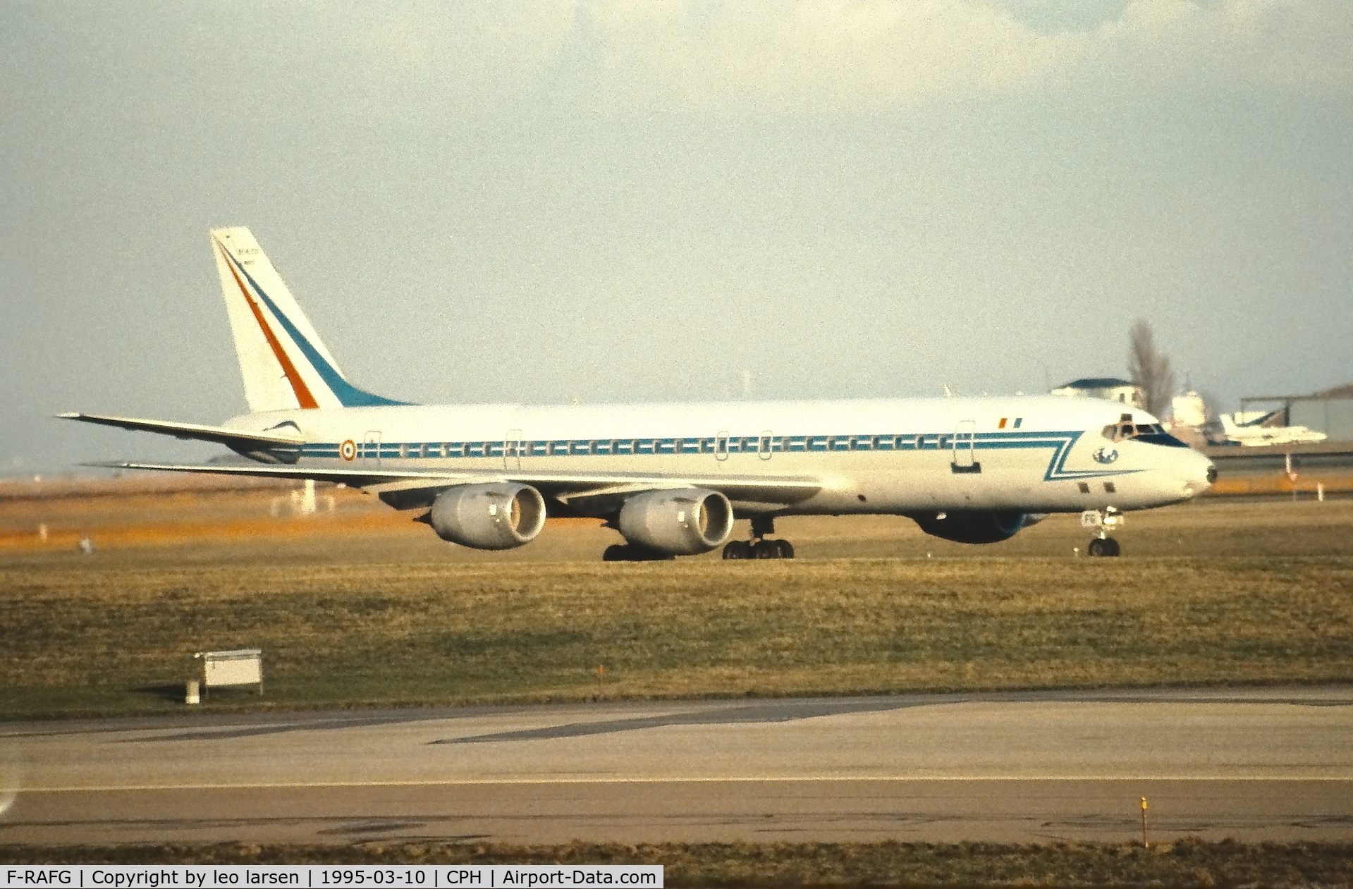 F-RAFG, 1968 Douglas DC-8-62CF C/N 46013, Copenhagen 10.3.1995