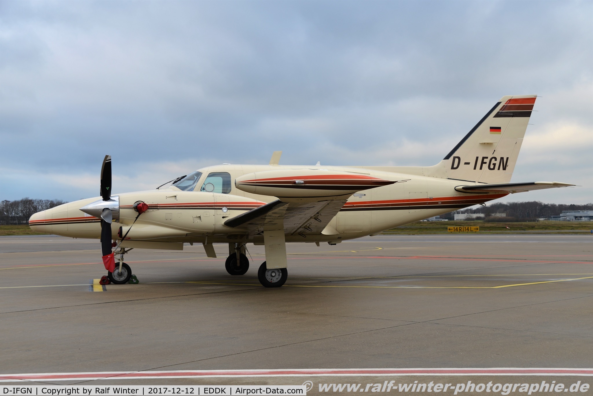 D-IFGN, 1982 Piper PA-31T-620 Cheyenne II C/N 31T-8120052, Piper PA-31T Cheyenne II - Private - 31T-8120052 - D-IFGN - 12.12.2017 - CGN