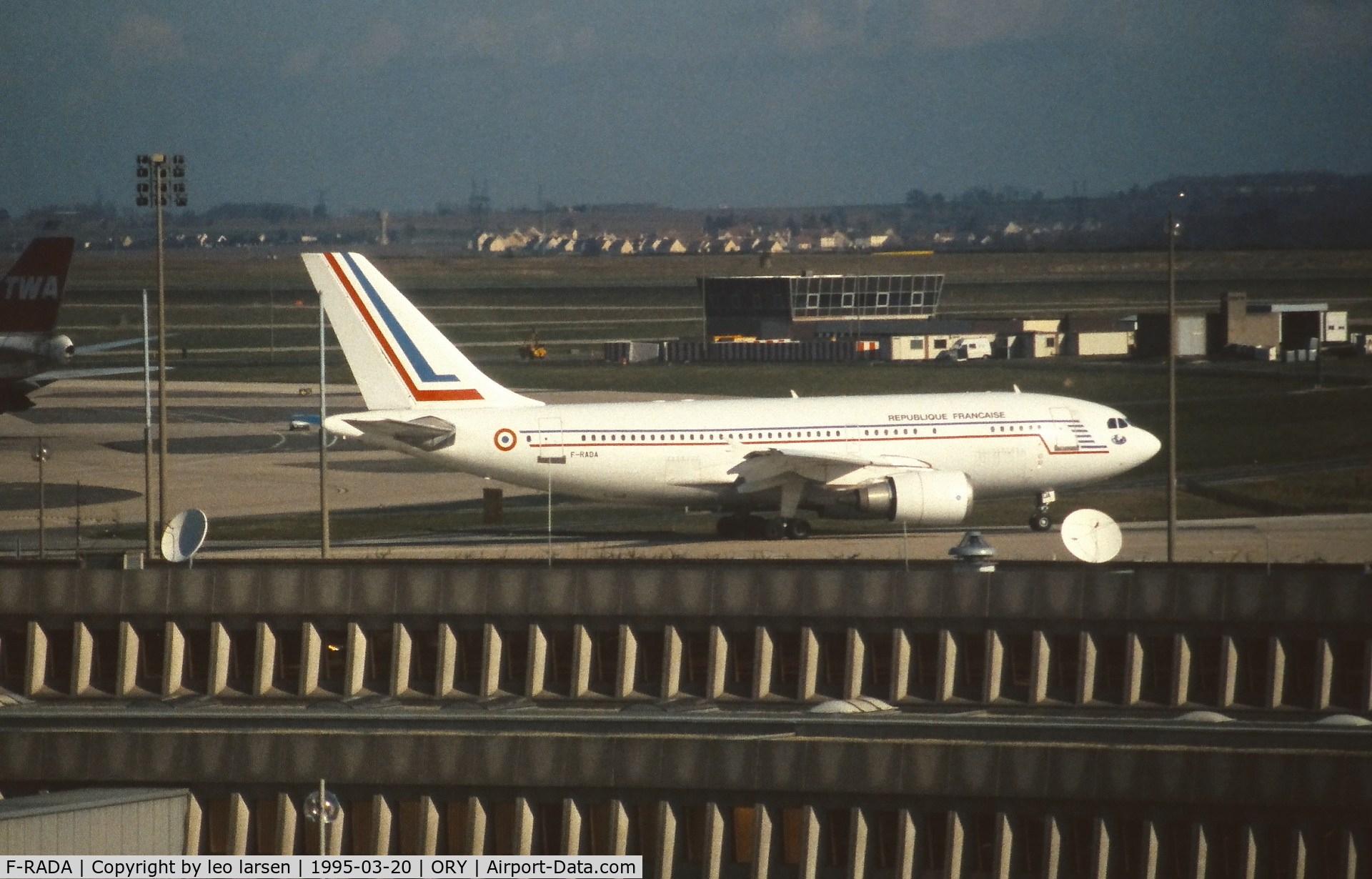 F-RADA, 1987 Airbus A310-304 C/N 421, Paris Orly 20.3.1995