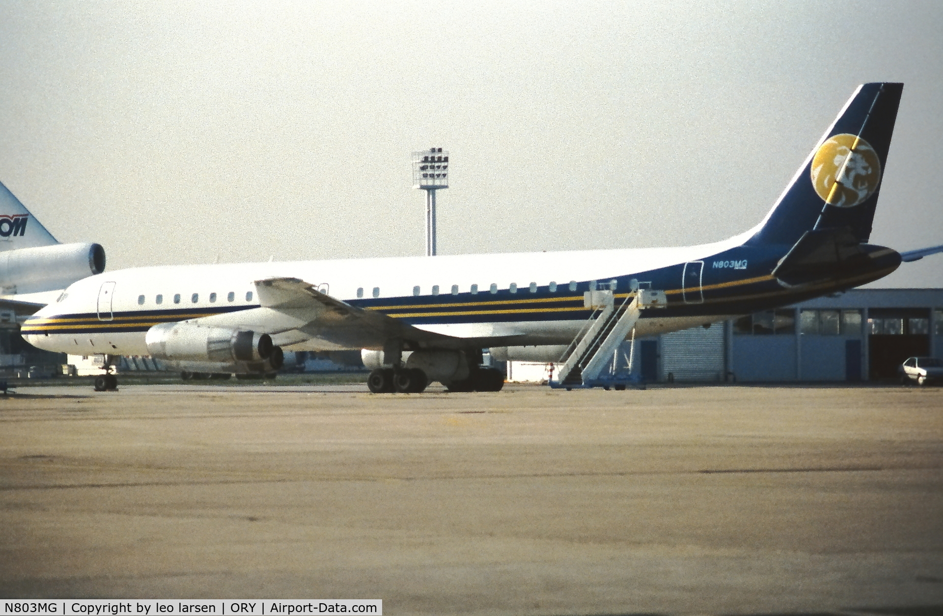 N803MG, 1967 McDonnell Douglas DC-8-62H C/N 45910, Paris Orly 22.3.3.1995