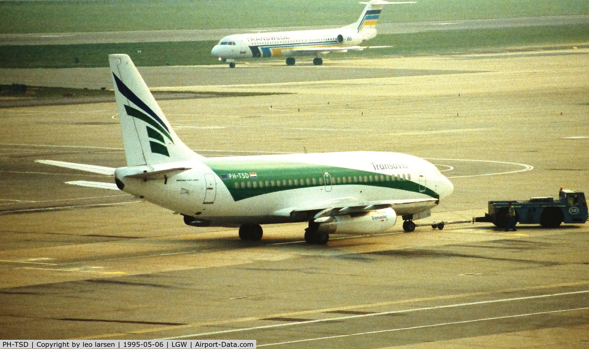 PH-TSD, 1980 Boeing 737-236 C/N 21797, London Gatwick 6.5.1995