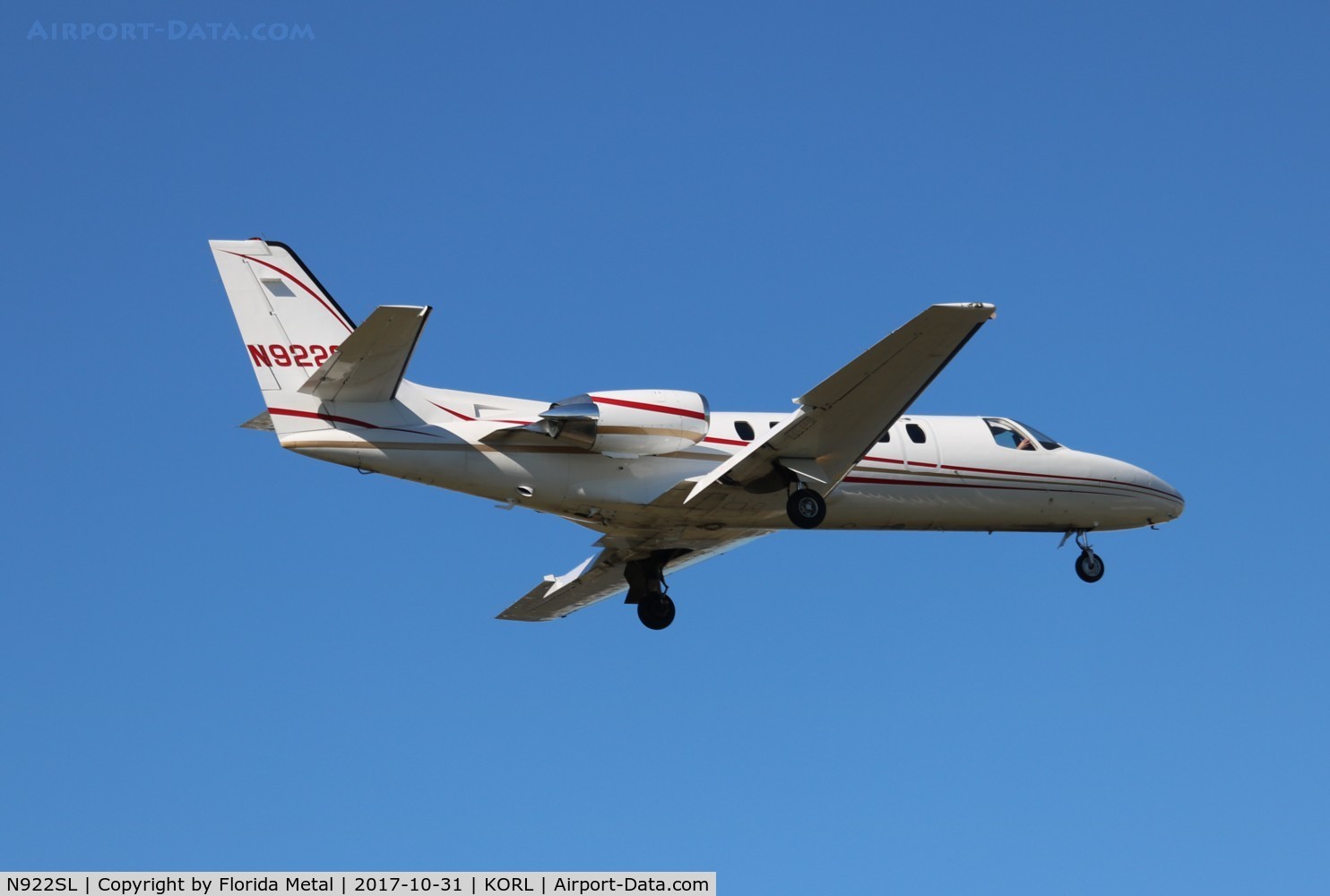 N922SL, 1978 Cessna 550 C/N 550-0034, ORL spotting 2017