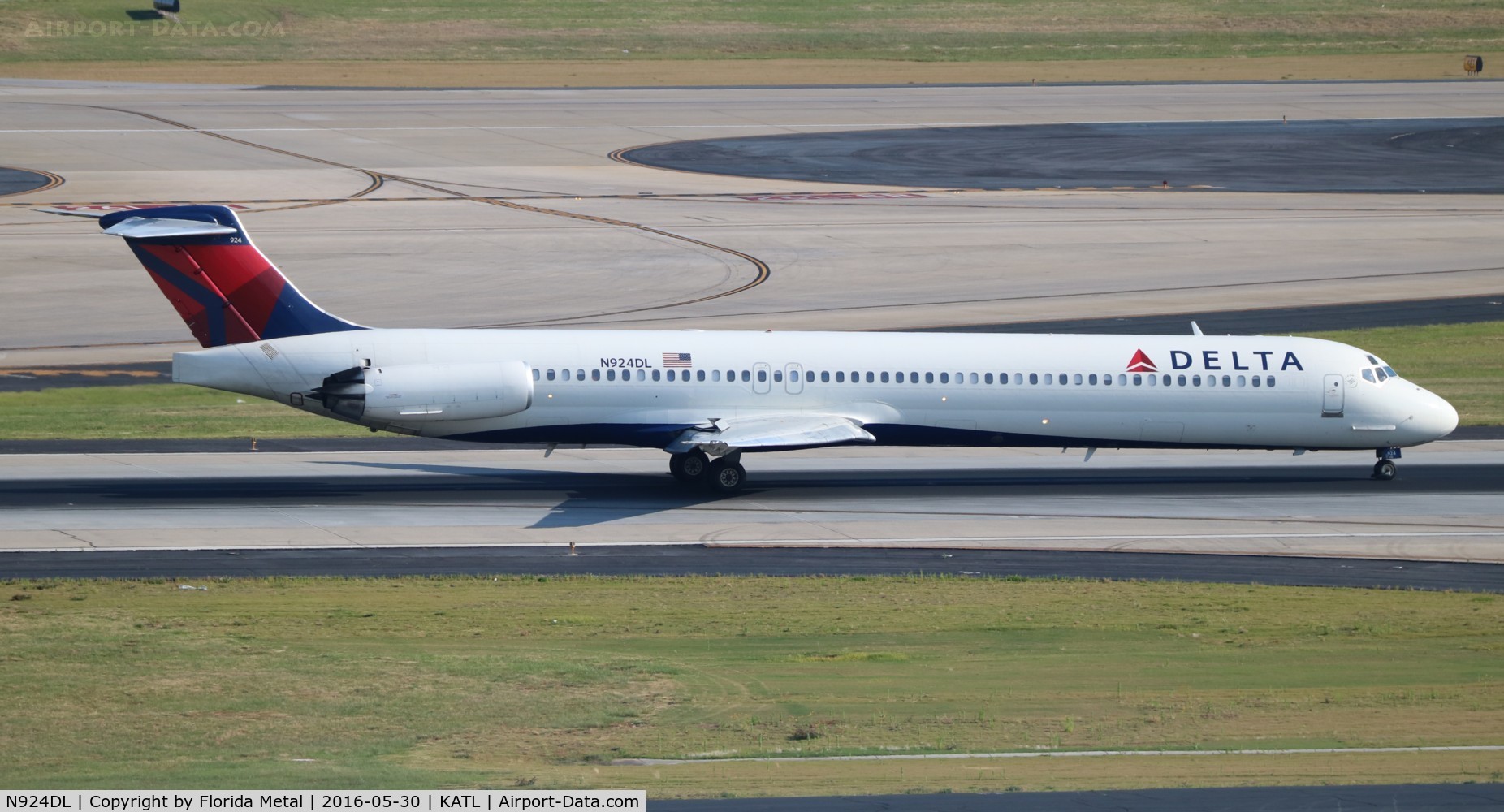 N924DL, 1988 McDonnell Douglas MD-88 C/N 49711, ATL spotting 2016