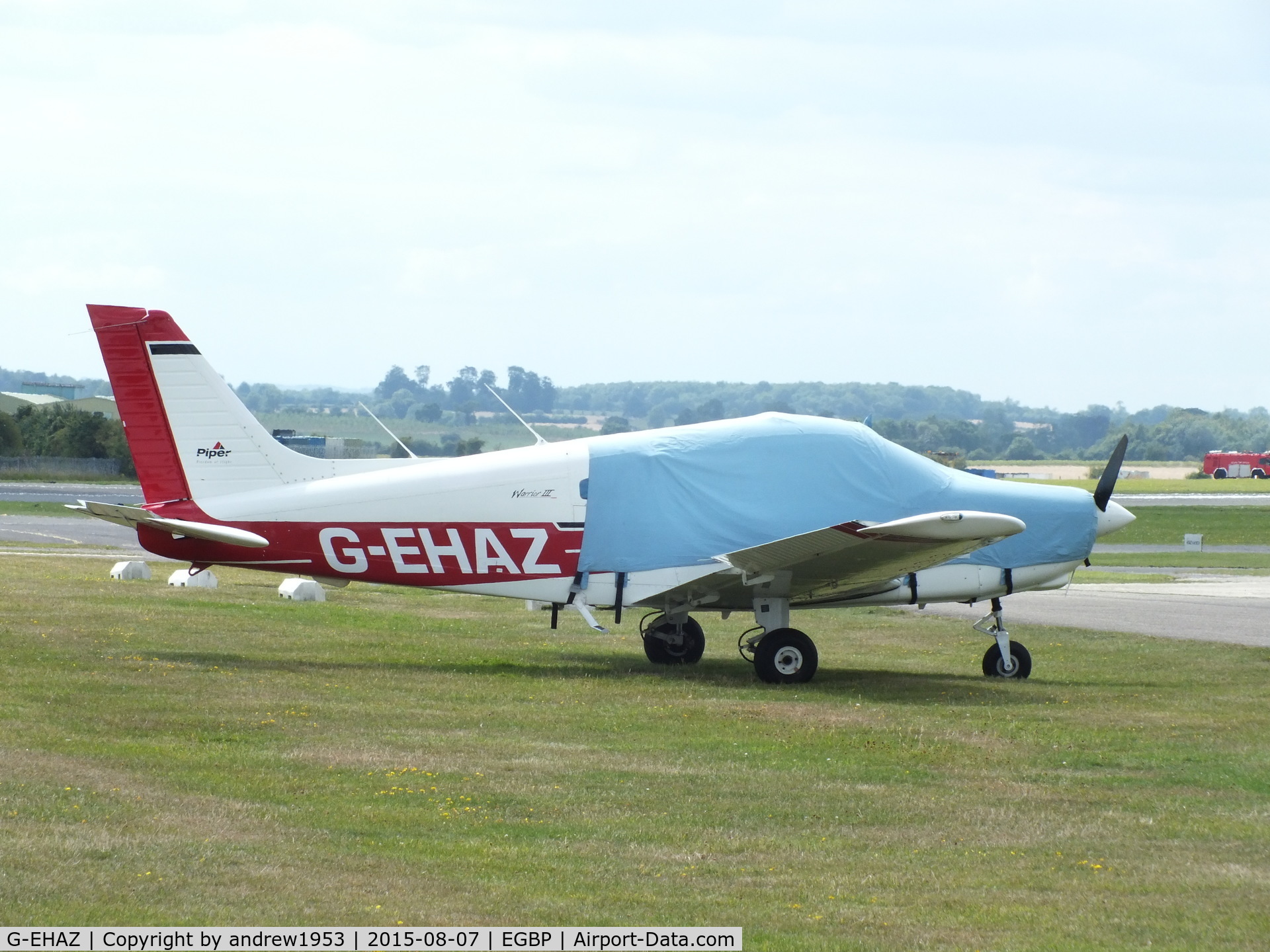 G-EHAZ, 2002 Piper PA-28-161 Warrior III C/N 2842168, G-EHAZ at Cotswold Airport.