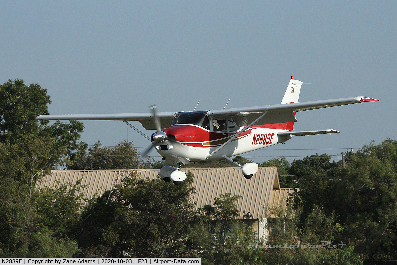 N2889E, 1982 Cessna 182R Skylane C/N 18268219, 2020 Ranger Antique Airfield Fly-In, Ranger, TX