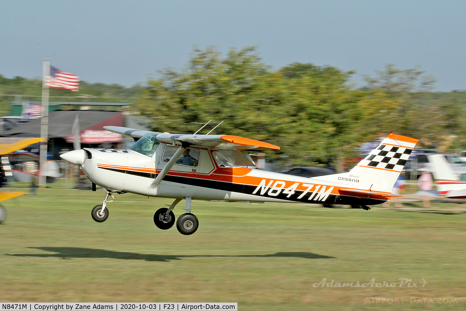 N8471M, 1970 Cessna A150K Aerobat C/N A15000171, 2020 Ranger Antique Airfield Fly-In, Ranger, TX