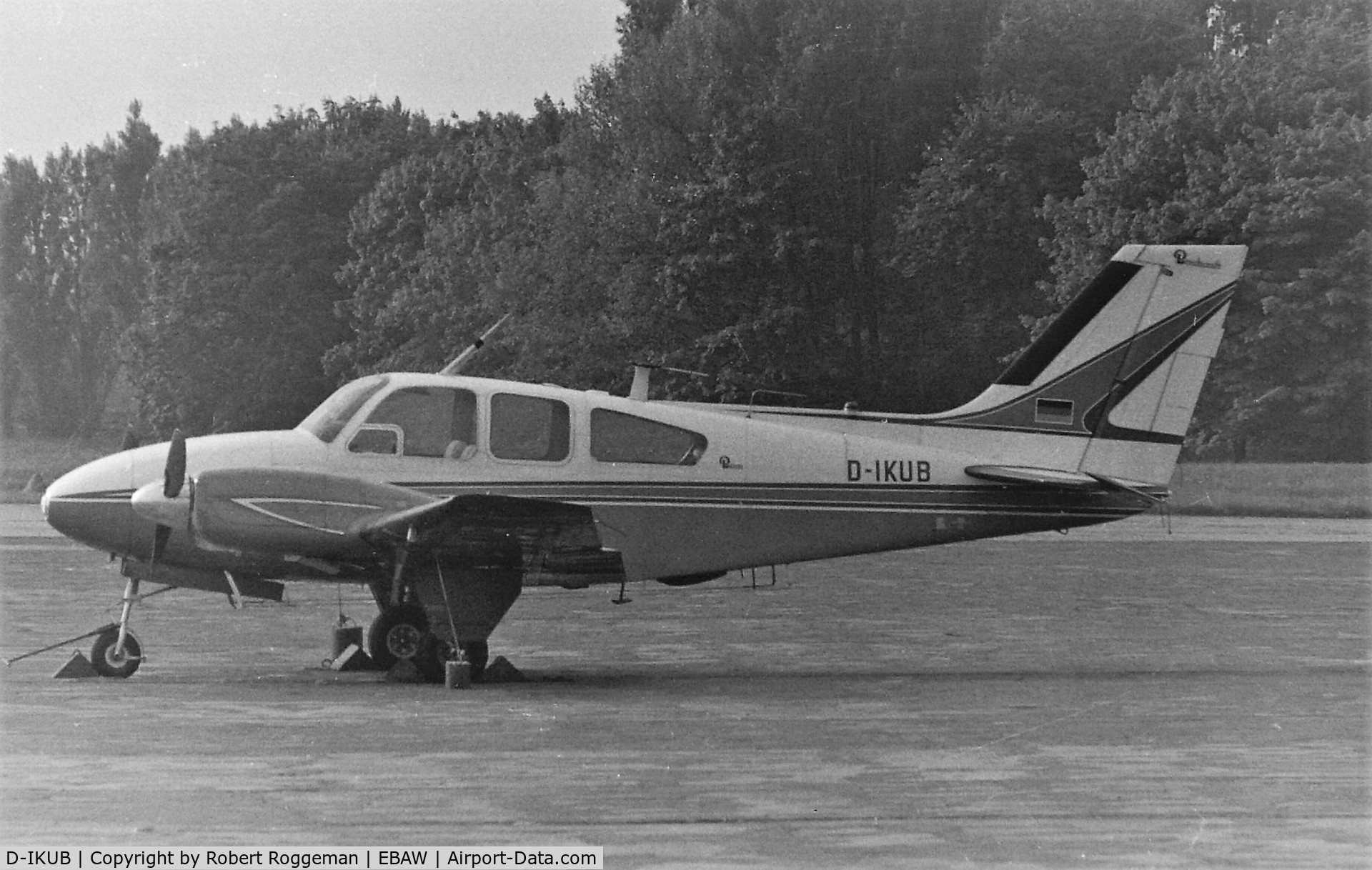 D-IKUB, Beech 95-B55 Baron Baron C/N TC-145, MID 1960's.