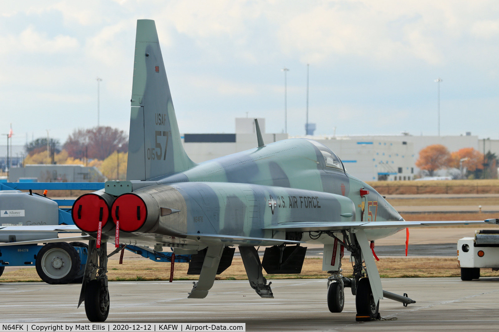N64FK, 1979 Northrop F-5E Tiger II C/N L.1004, F-5E N64FK with fake USAF markings for the 01557 for the 