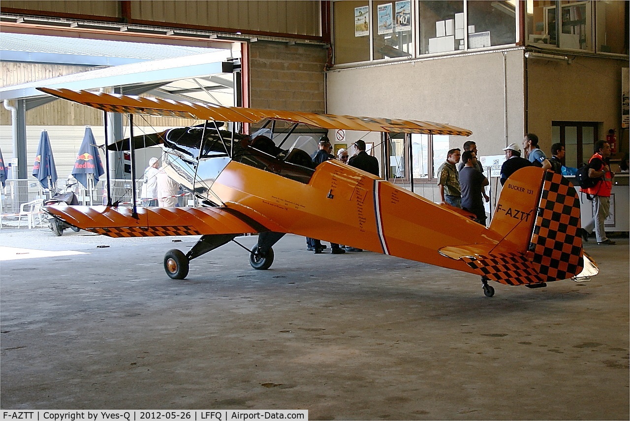 F-AZTT, CASA 1-131E Jungmann C/N 2241, CASA 1-131E Jungmann, Parked, La Ferté-Alais airfield (LFFQ) Air show 2012