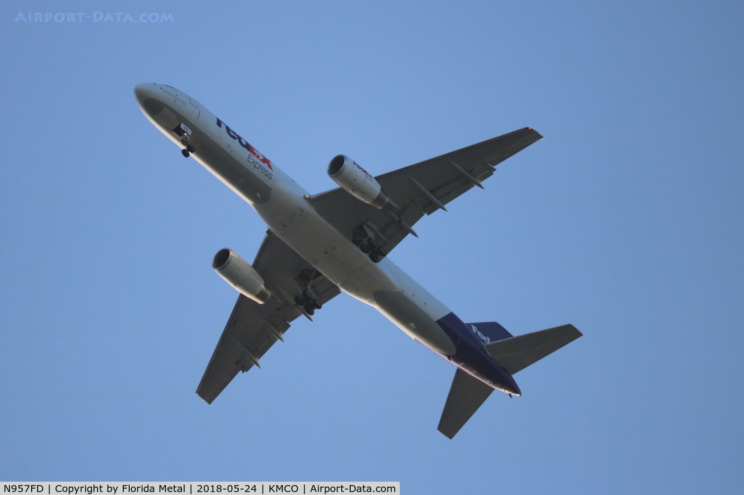N957FD, 1990 Boeing 757-21B C/N 24774, MCO spotting 2018